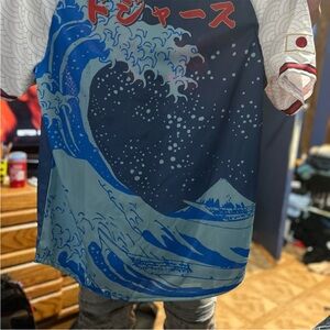 Blue Wave Graphic Shirt